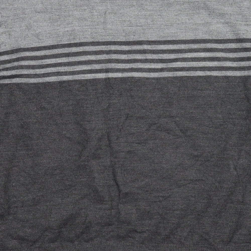 F&F Mens Grey   Pullover Jumper Size XL