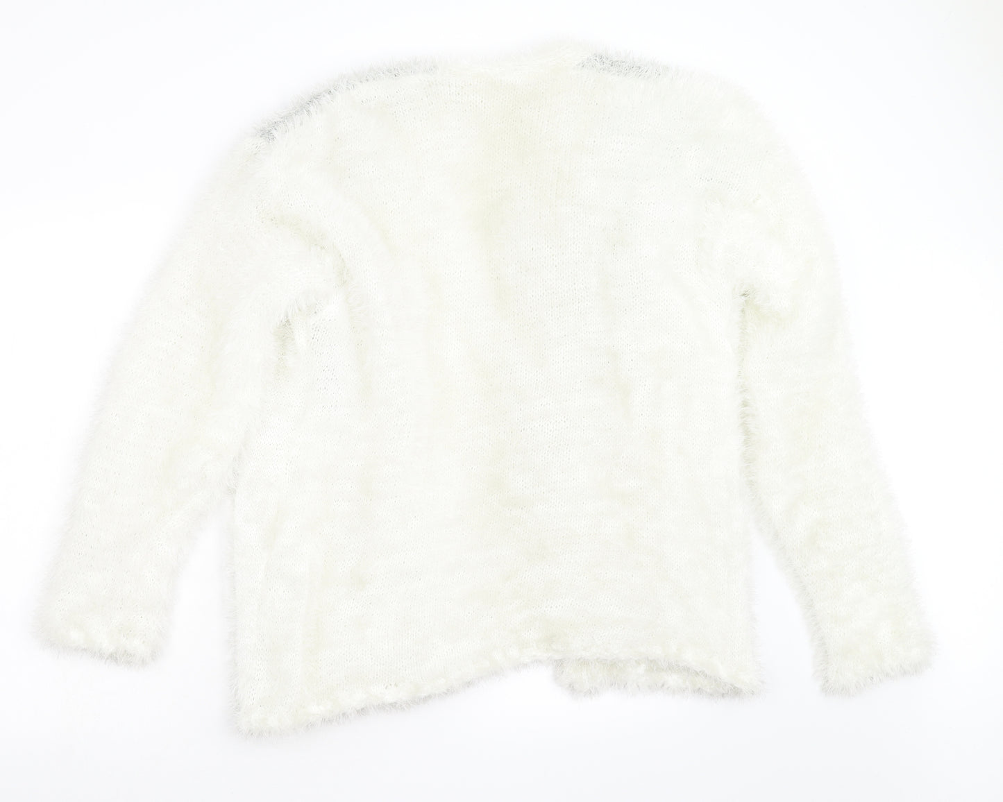 Preworn Womens Ivory   Cardigan Jumper Size L