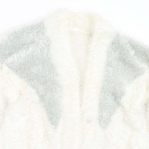Preworn Womens Ivory   Cardigan Jumper Size L