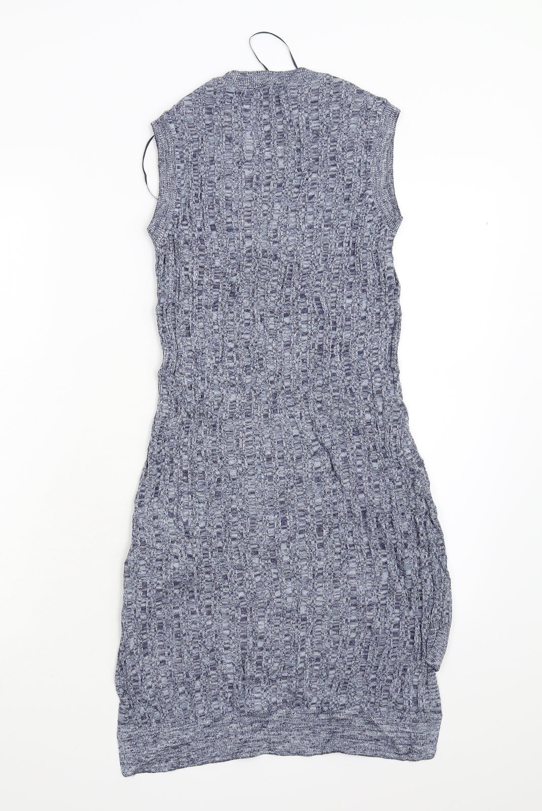 M&S Womens Blue   Jumper Dress  Size 6