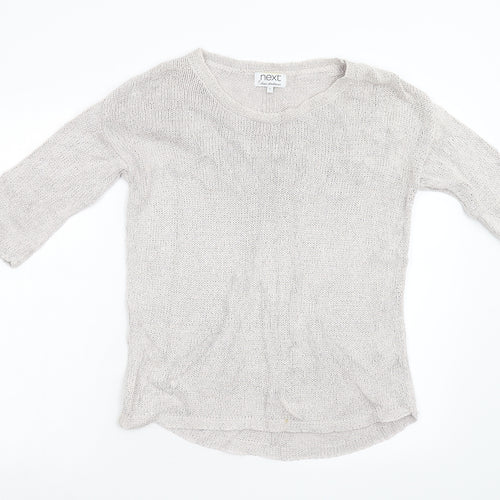 NEXT Womens Grey   Pullover Jumper Size 6