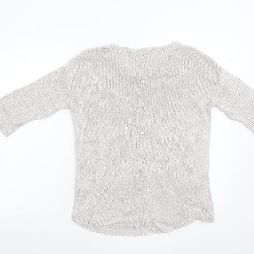 NEXT Womens Grey   Pullover Jumper Size 6