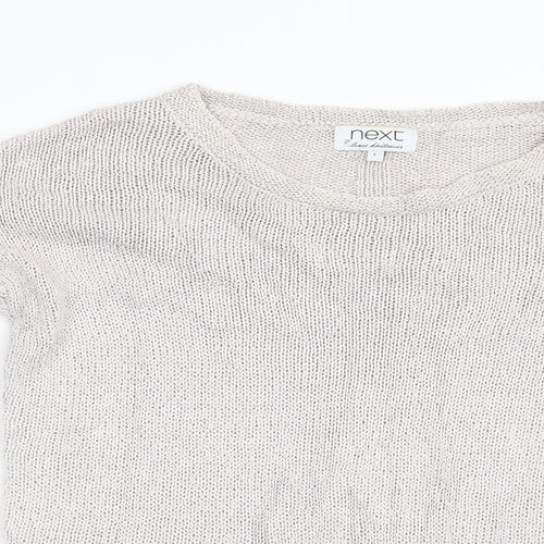 NEXT Womens Grey   Pullover Jumper Size 6