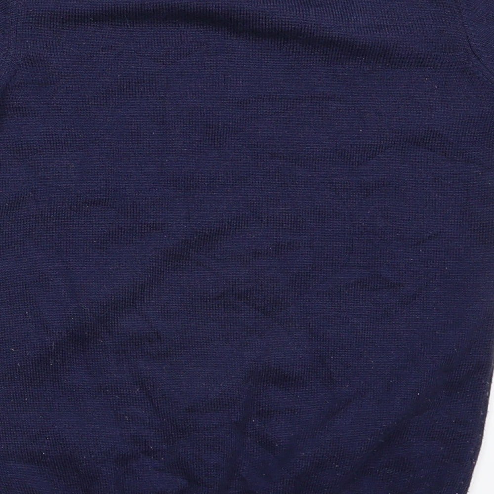 Nutmeg Girls Blue   Pullover Jumper Size 2-3 Years  - Unicorn