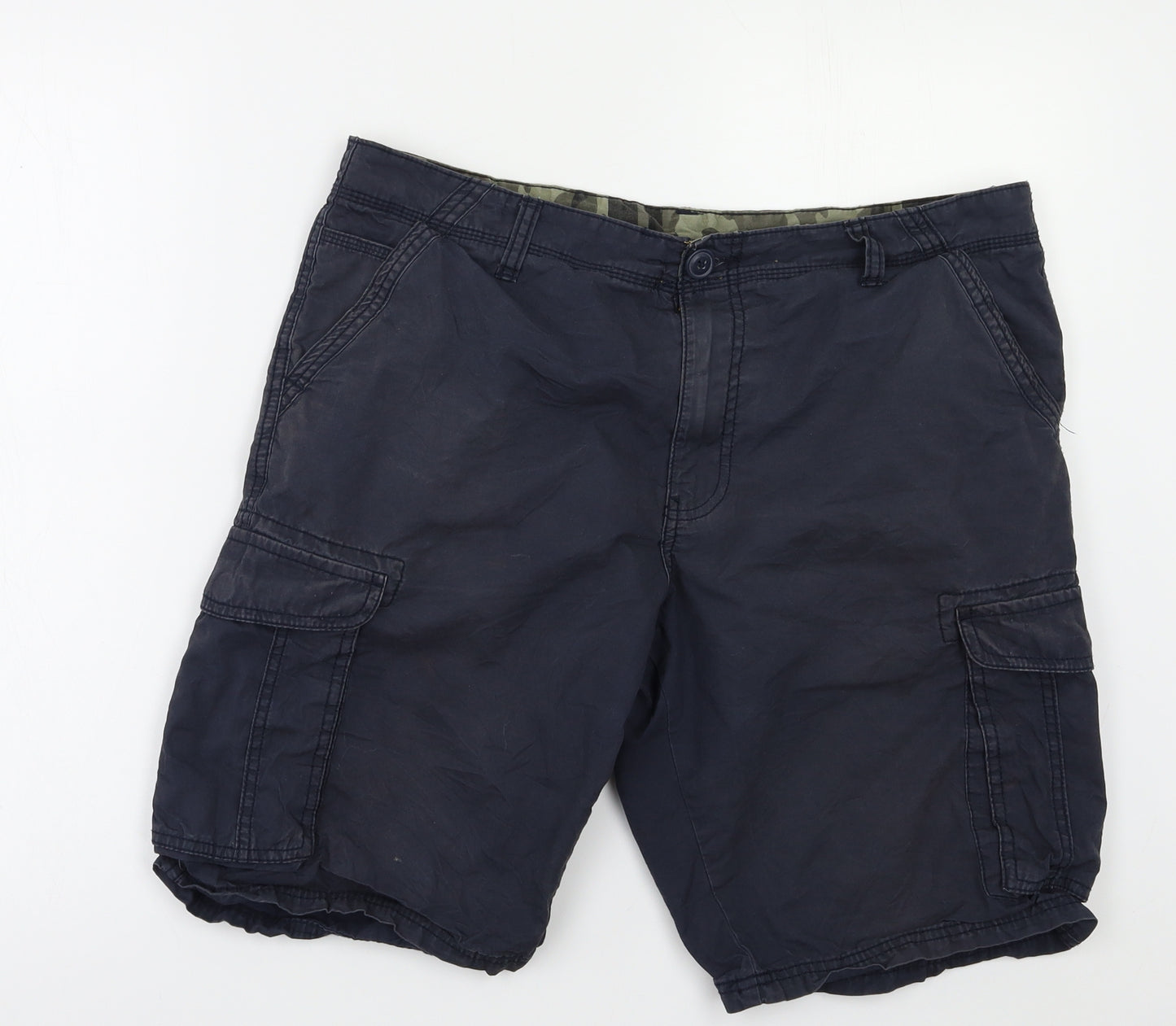 F&F Mens Grey   Cargo Shorts Size 34