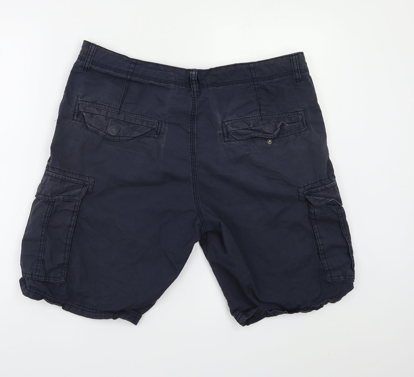 F&F Mens Grey   Cargo Shorts Size 34