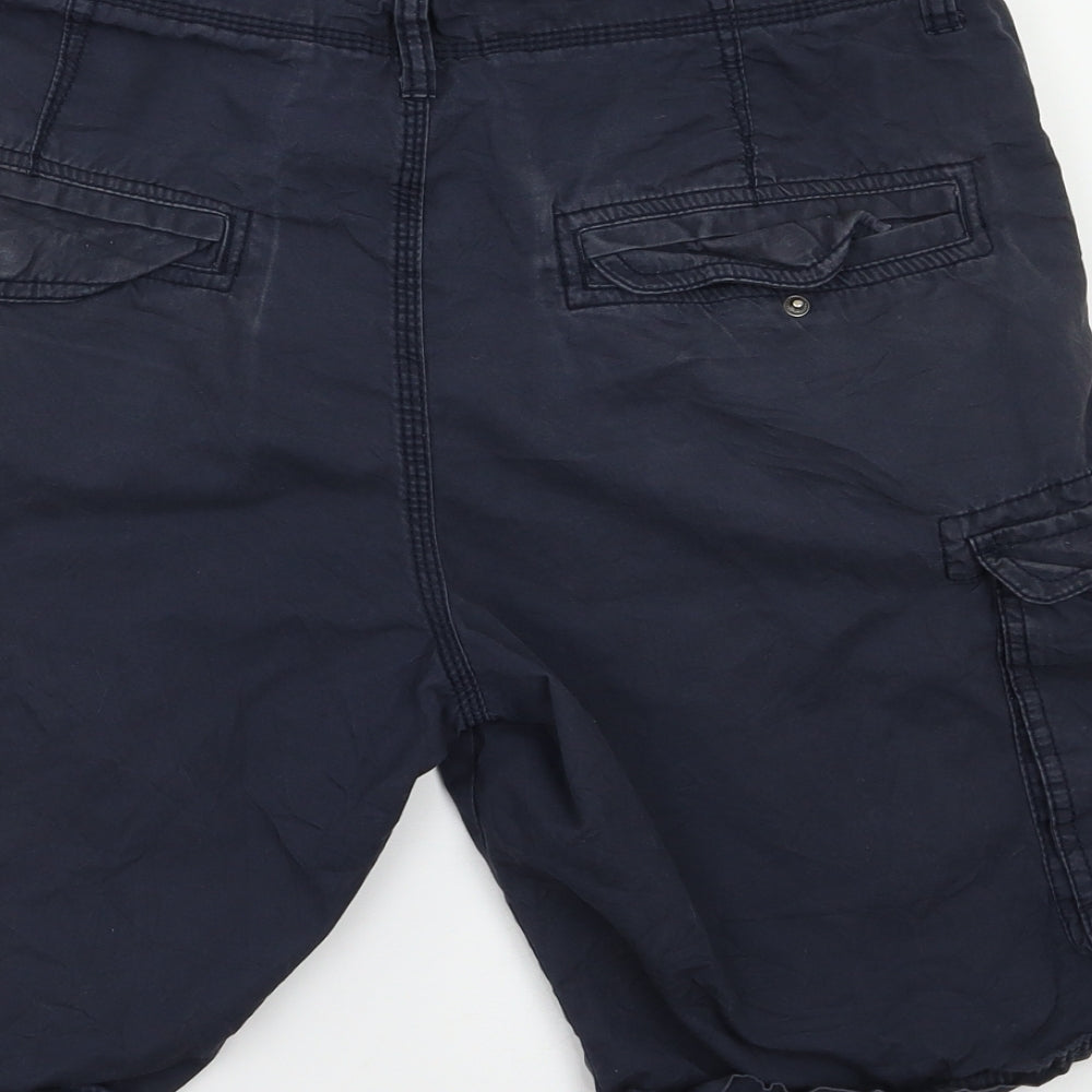 F&F Mens Grey   Cargo Shorts Size 34