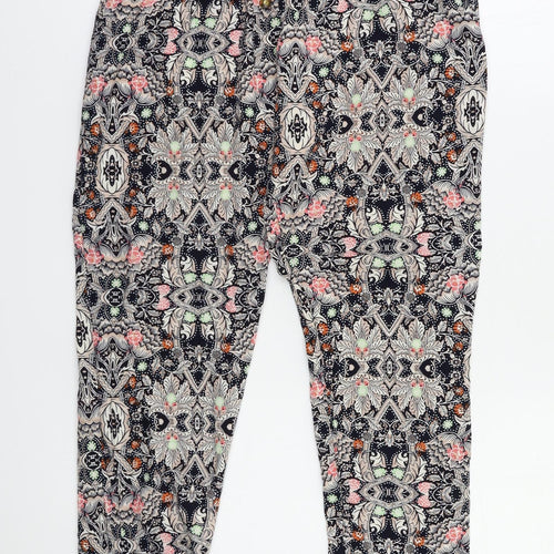 Preworn Womens Multicoloured Paisley  Trousers  Size S L24 in