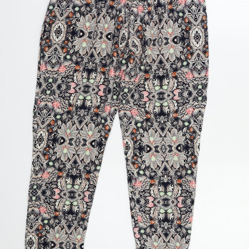 Preworn Womens Multicoloured Paisley  Trousers  Size S L24 in