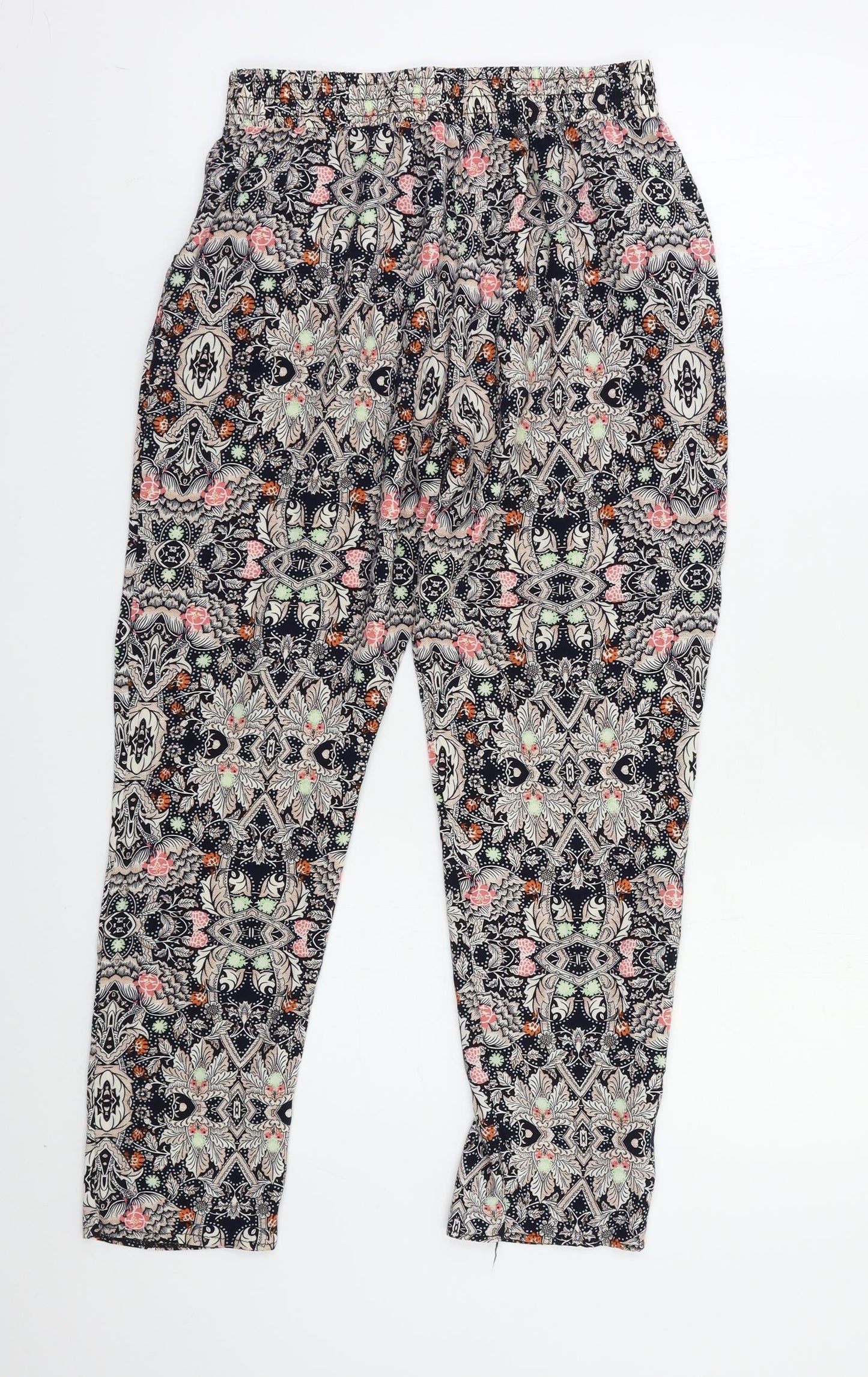 Preworn Womens Multicoloured Paisley  Trousers  Size S L24 in
