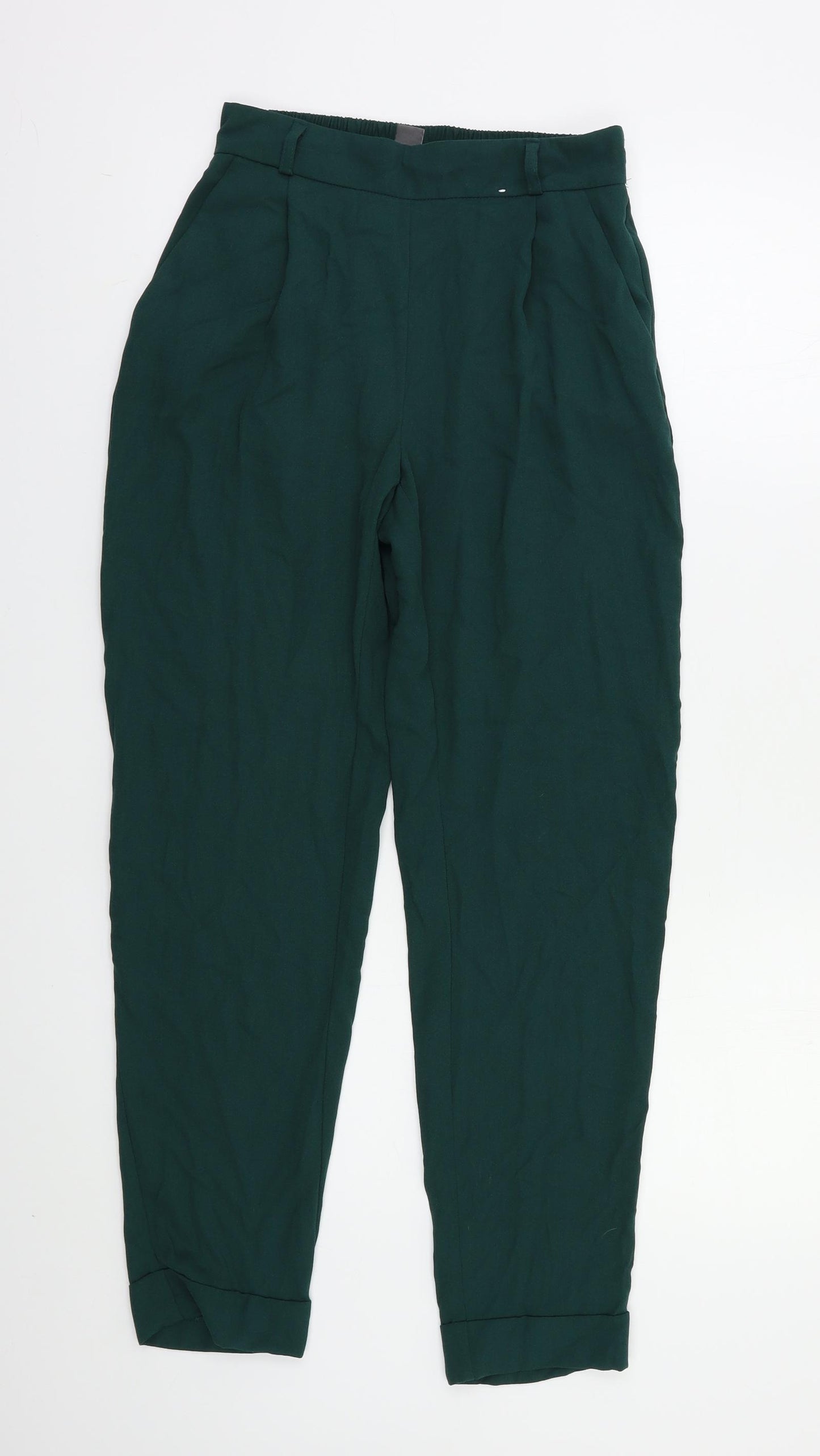 Primark Womens Green   Trousers  Size 6 L26 in