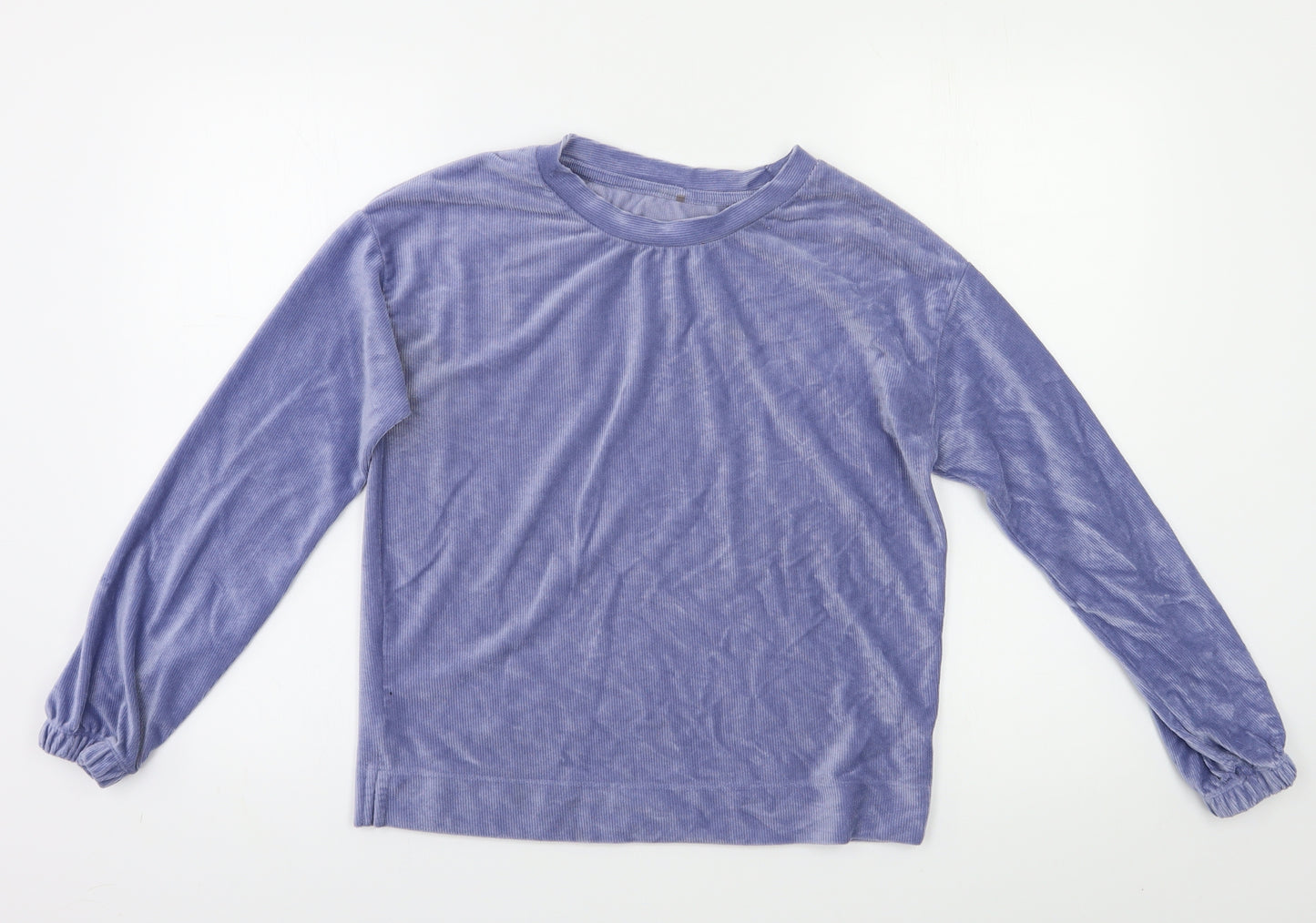 Preworn Womens Blue   Pullover Sweatshirt Size 6