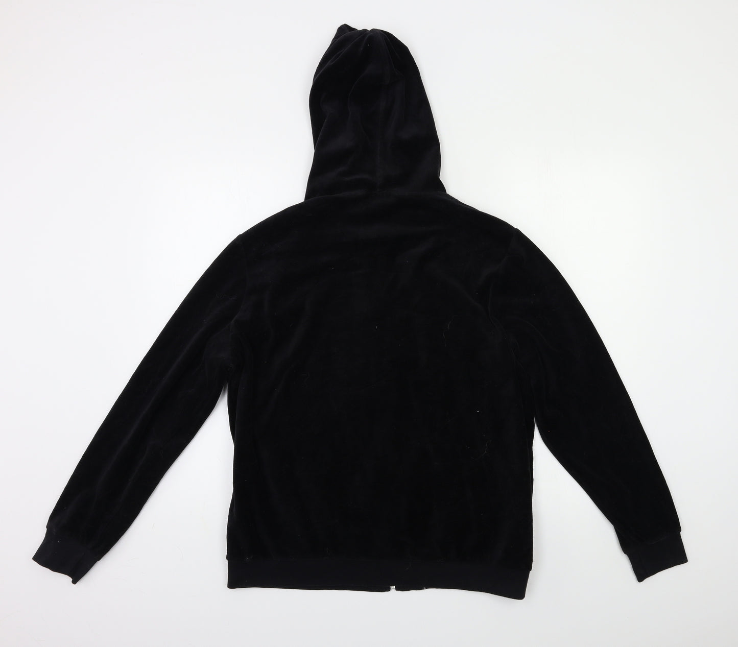 Papaya Womens Black   Full Zip Hoodie Size L
