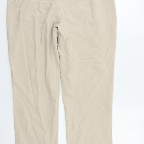 Berkertex Womens Beige   Trousers  Size 12 L27 in
