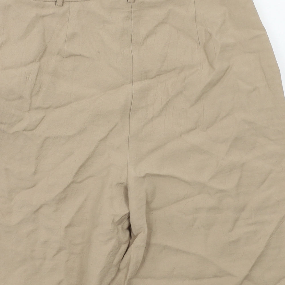 Primark Womens Beige   Chino Shorts Size 14