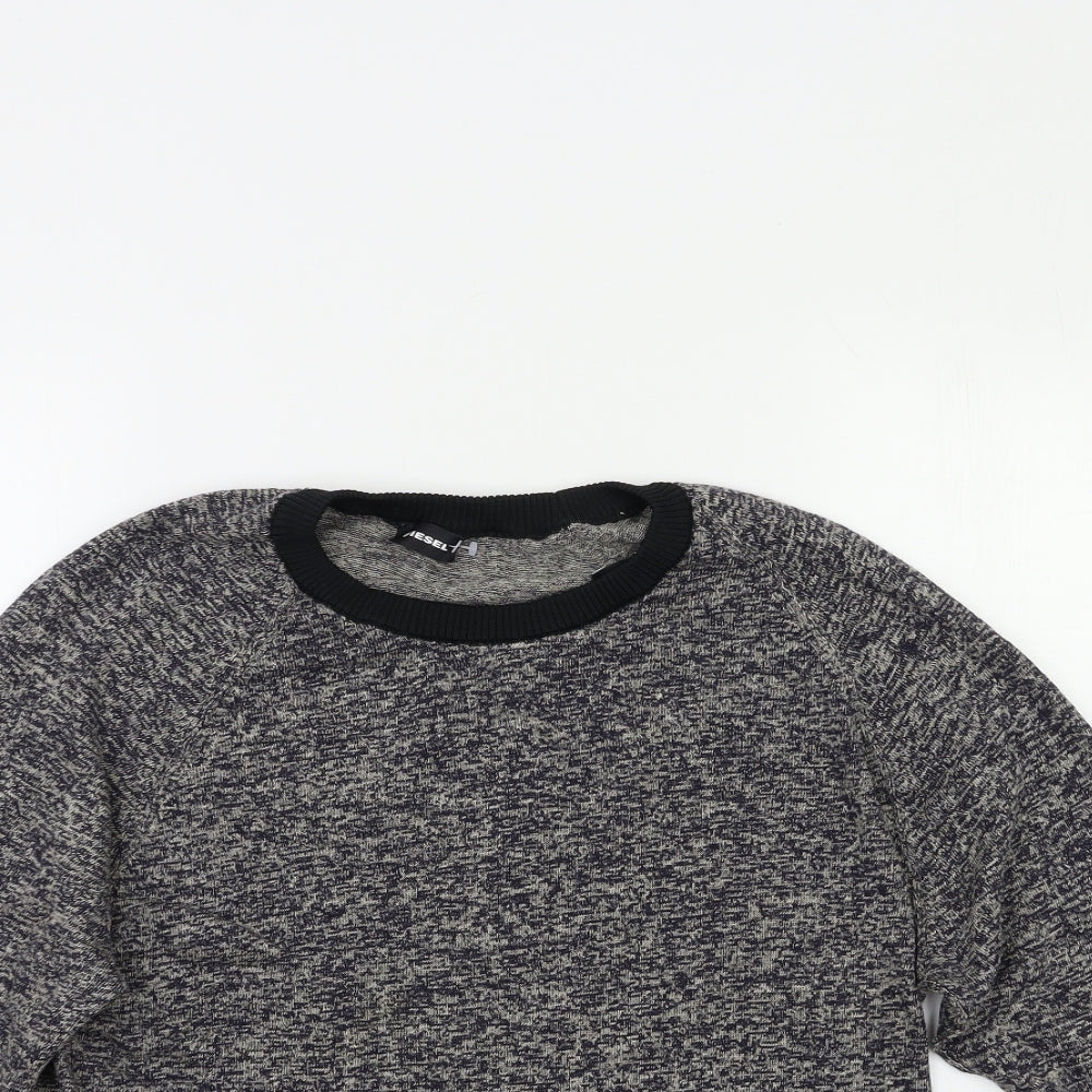 Diesel Mens Grey   Pullover Jumper Size M