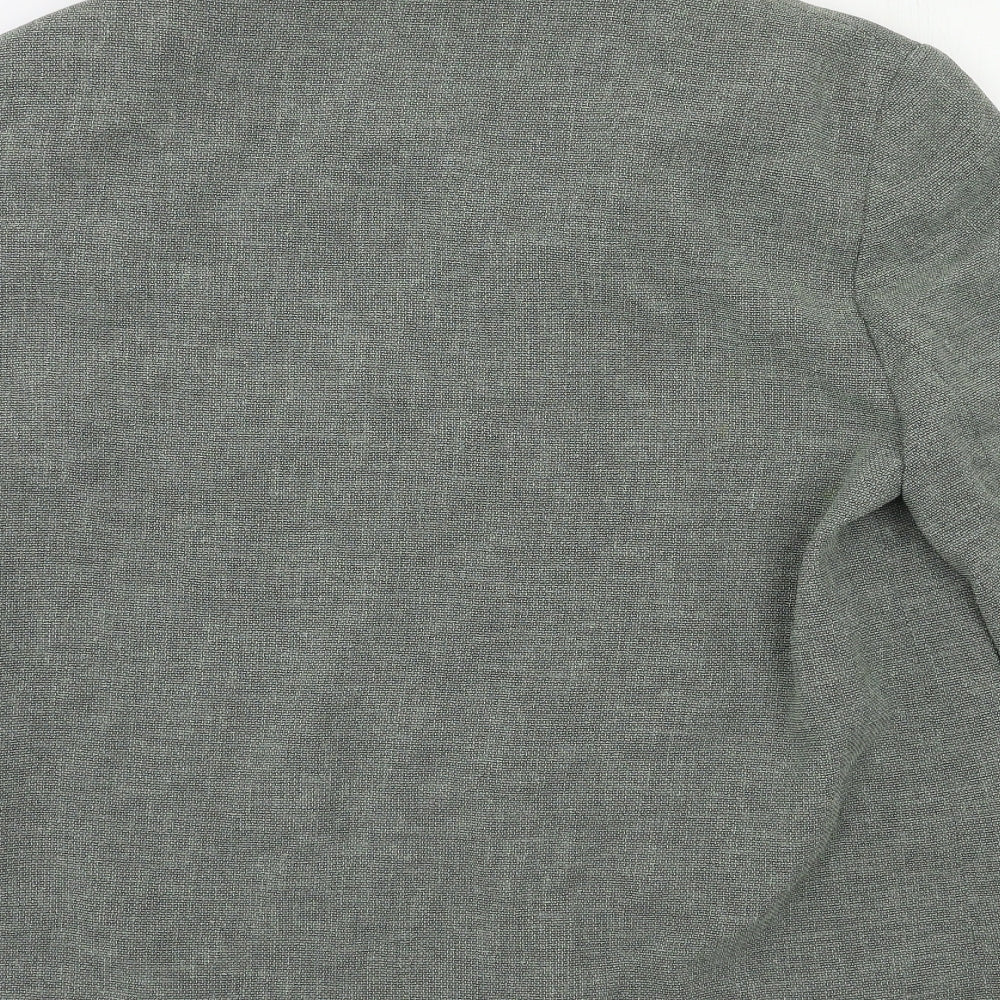 Gold by Michael H Womens Green   Jacket Blazer Size 16