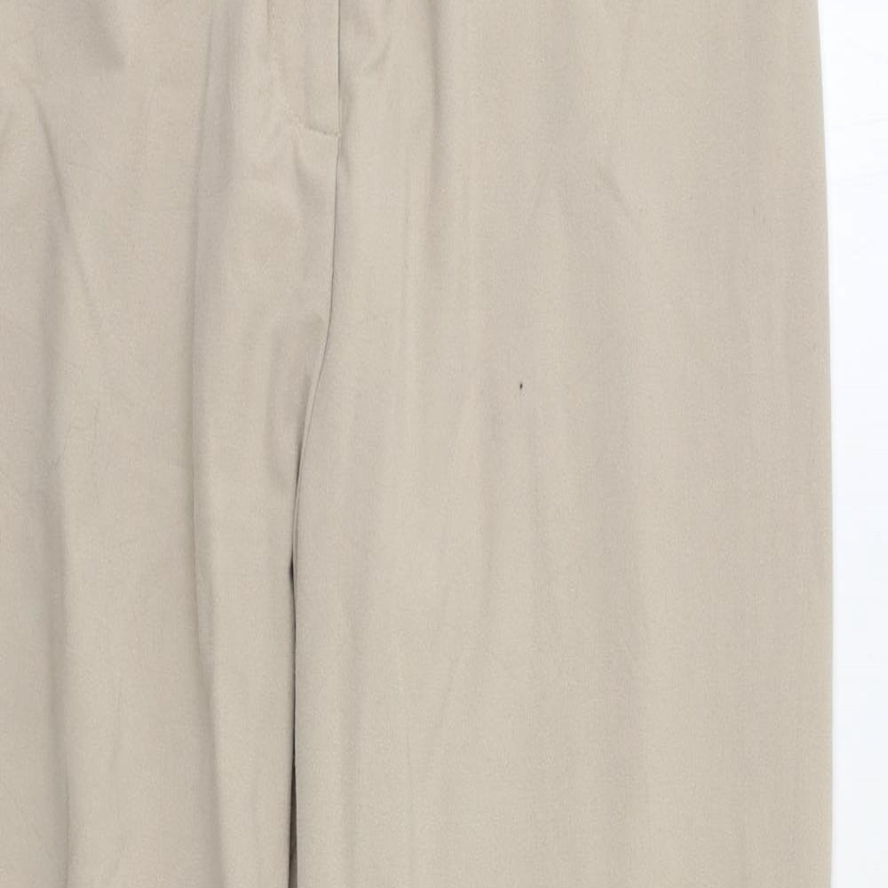 Damart Womens Beige   Trousers  Size 16 L25 in