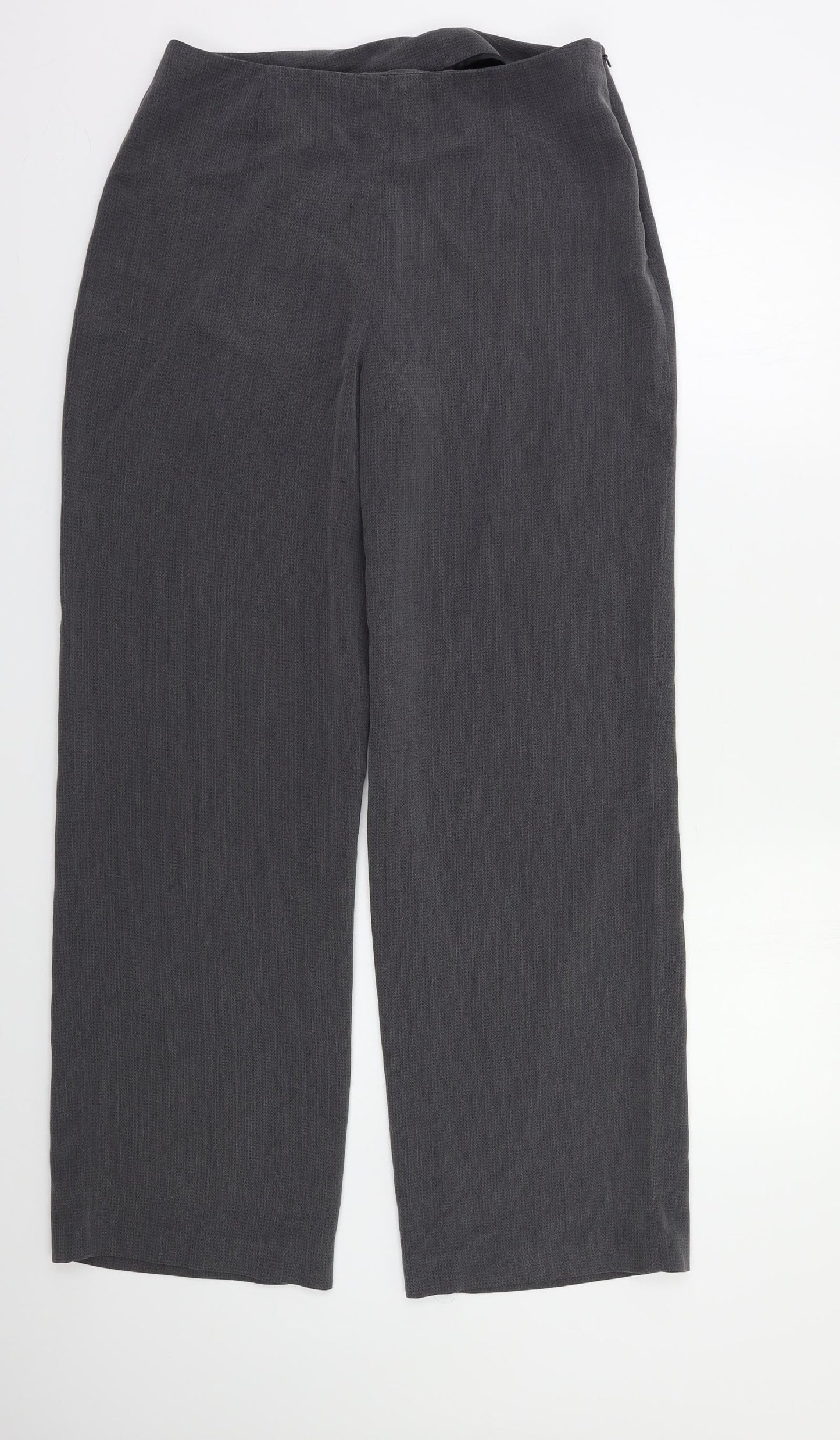 NEXT Womens Grey   Trousers  Size 14 L27 in