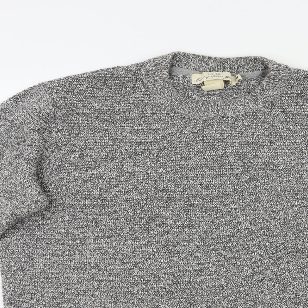 H&M Mens Grey   Pullover Jumper Size M