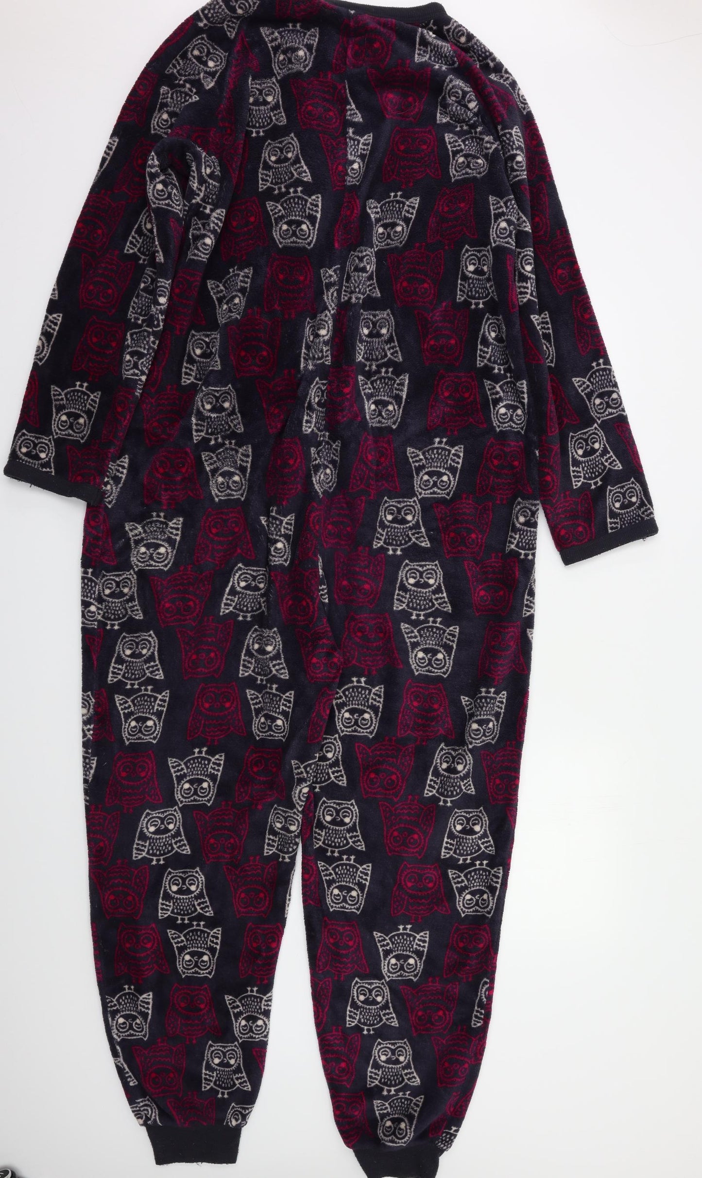 Primark Womens Purple Geometric   Bodysuit Size L