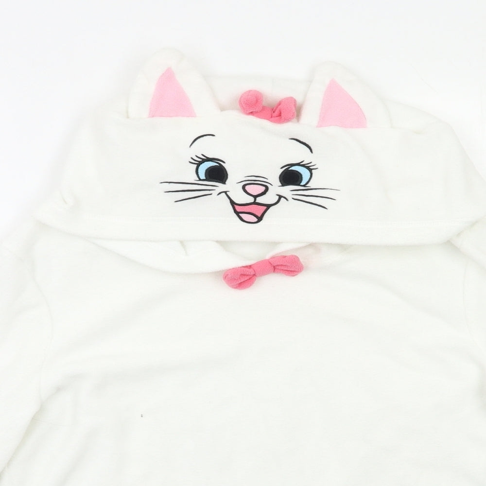 George Womens White   Pullover Hoodie Size 8