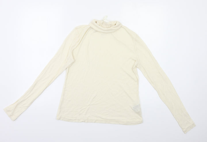 H&M Womens Ivory   Pullover Jumper Size L