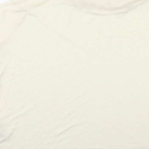 H&M Womens Ivory   Pullover Jumper Size L