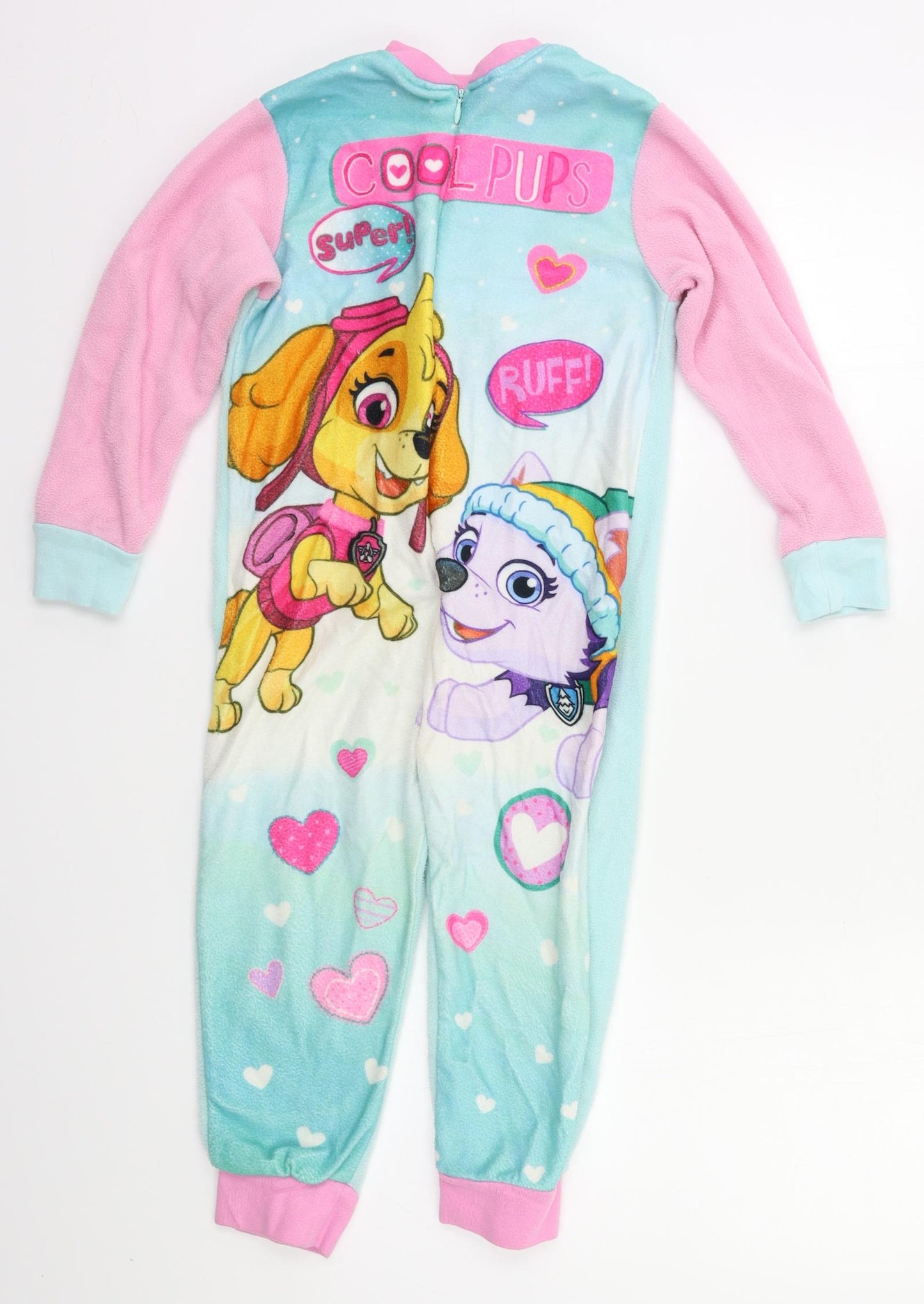 Paw Patrol Girls Multicoloured Solid   Bodysuit Size 4-5 Years  - Paw Patrol