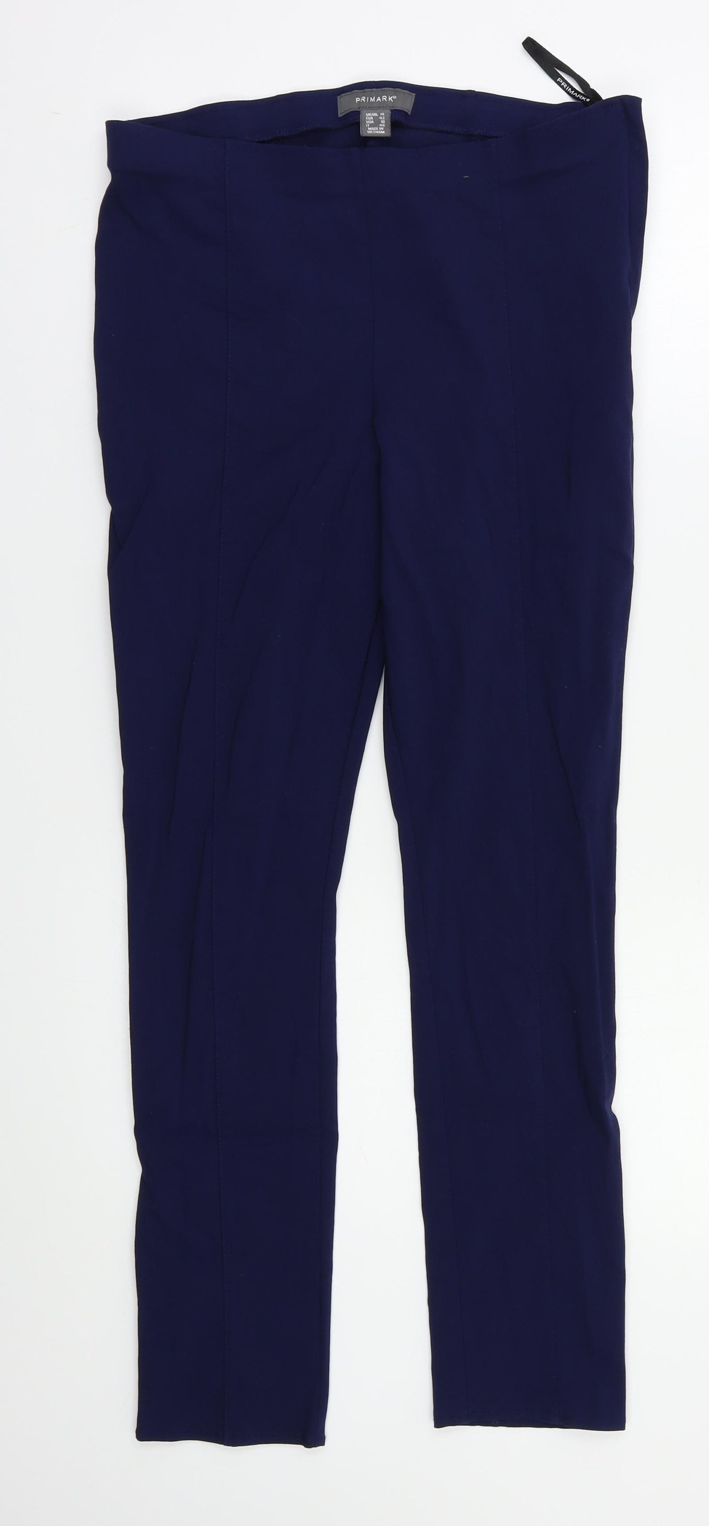 Primark Womens Blue   Trousers  Size 14 L26 in