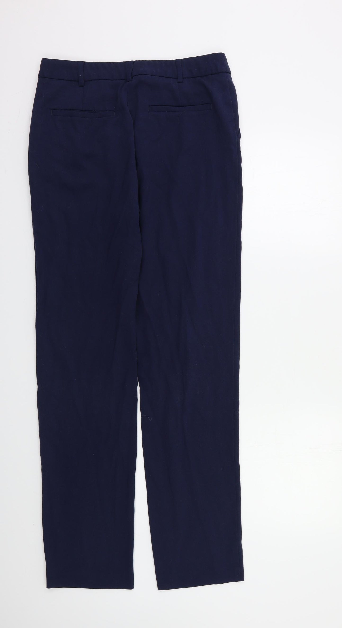 M&S Womens Blue   Trousers  Size 10 L30 in