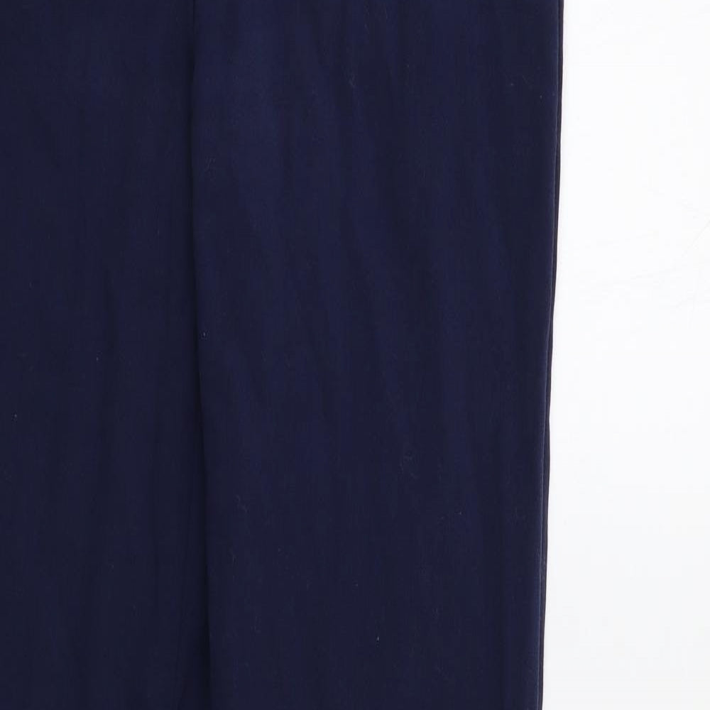 M&S Womens Blue   Trousers  Size 10 L30 in