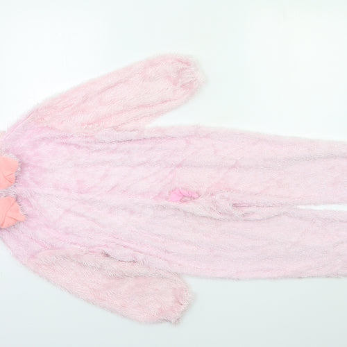 Smiffys Girls Pink    Bodysuit Size 4-5 Years  - Piglet