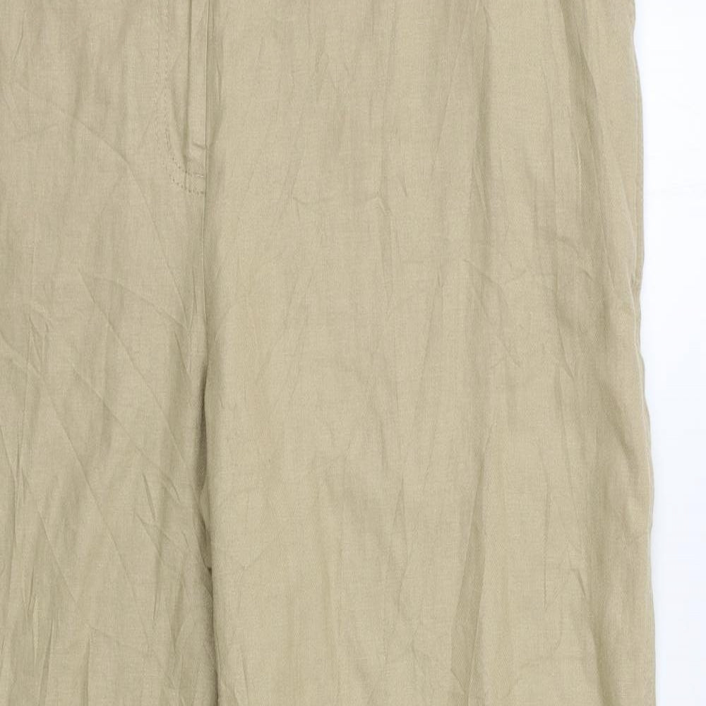 M&S Womens Beige   Trousers  Size 20 L29 in