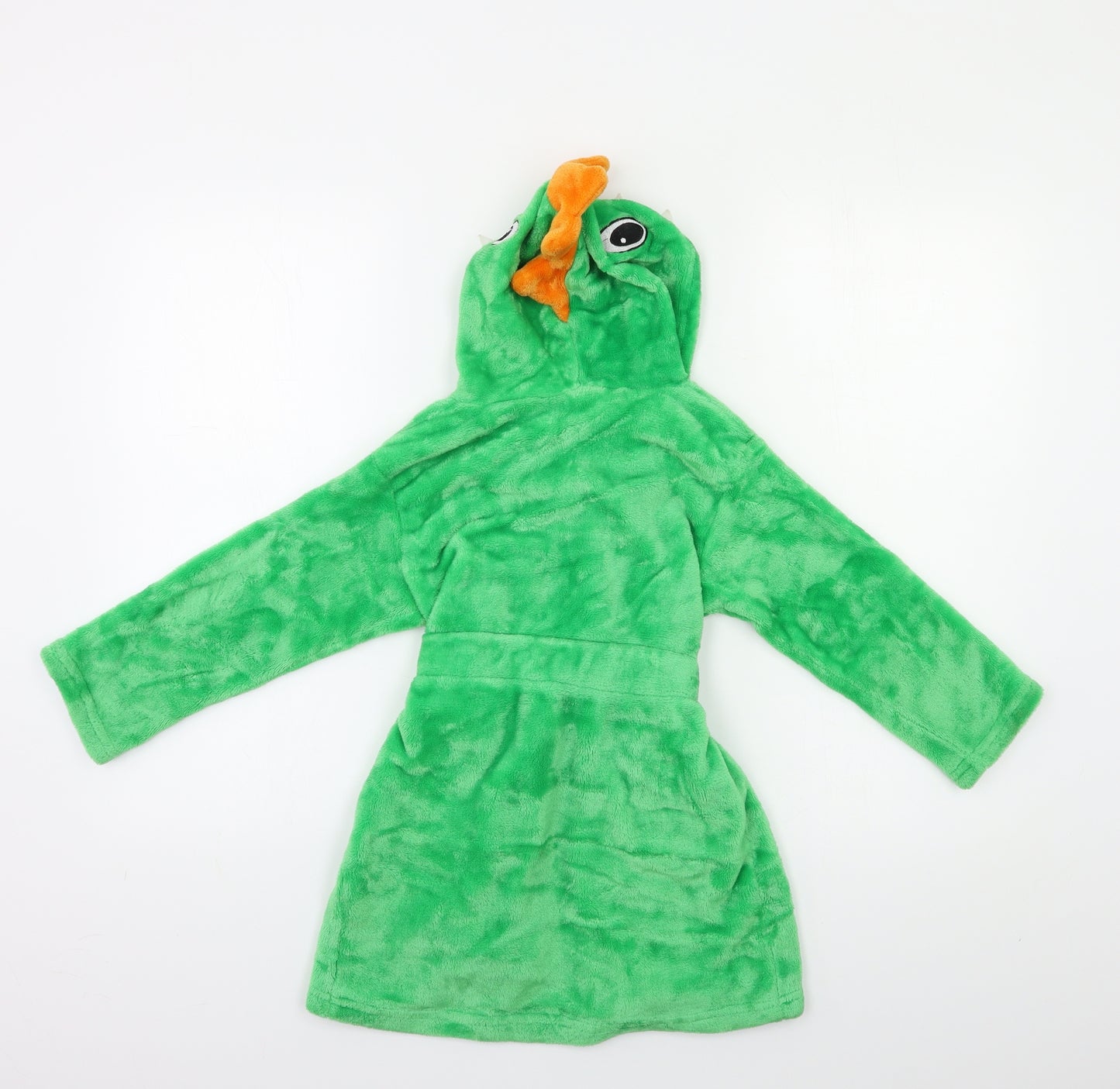 Preworn Boys Green    Robe Size 4-5 Years