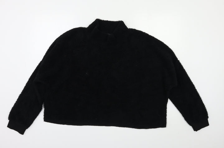 Primark Womens Black Pullover Sweatshirt Size L
