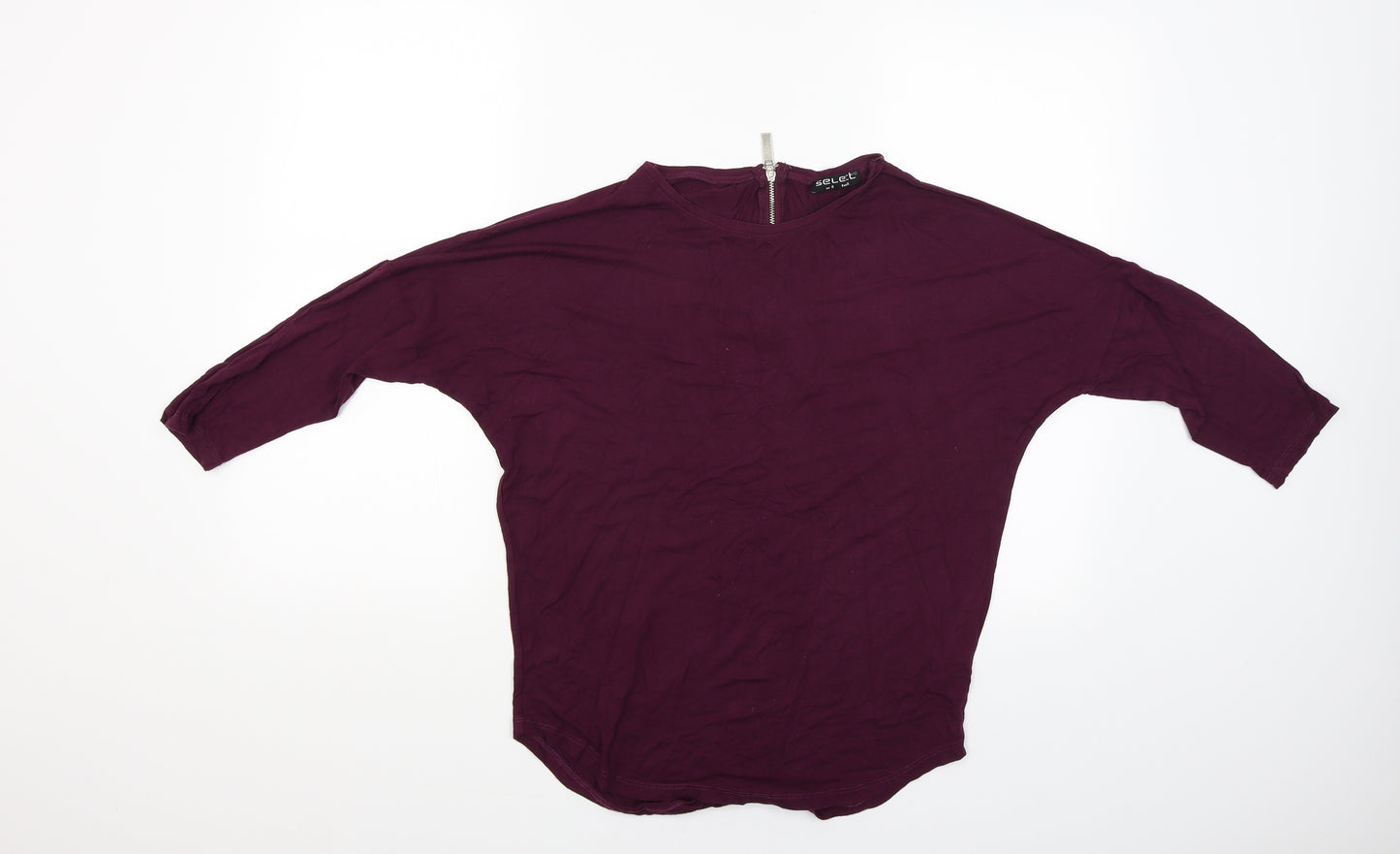 Select Womens Red   Basic Blouse Size 8