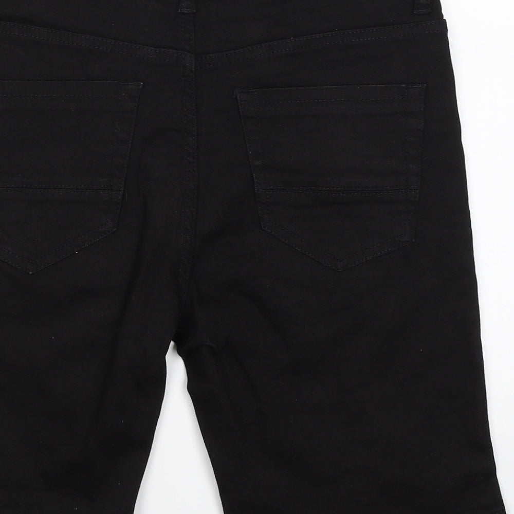 Pep&Co Womens Black   Cargo Shorts Size 30