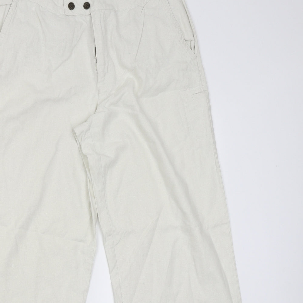 Cherokee Womens Beige   Cargo Trousers Size 12 L29 in