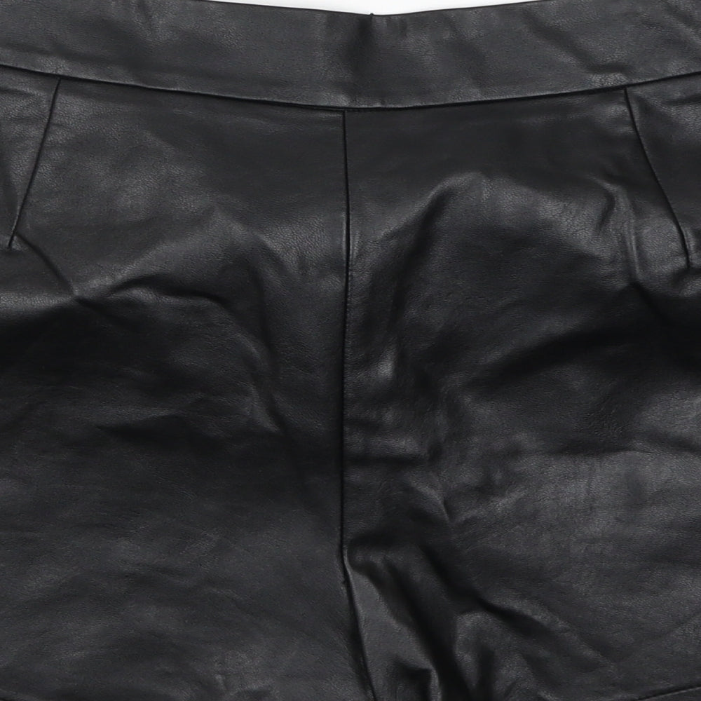 Primark Womens Black   Hot Pants Shorts Size 10