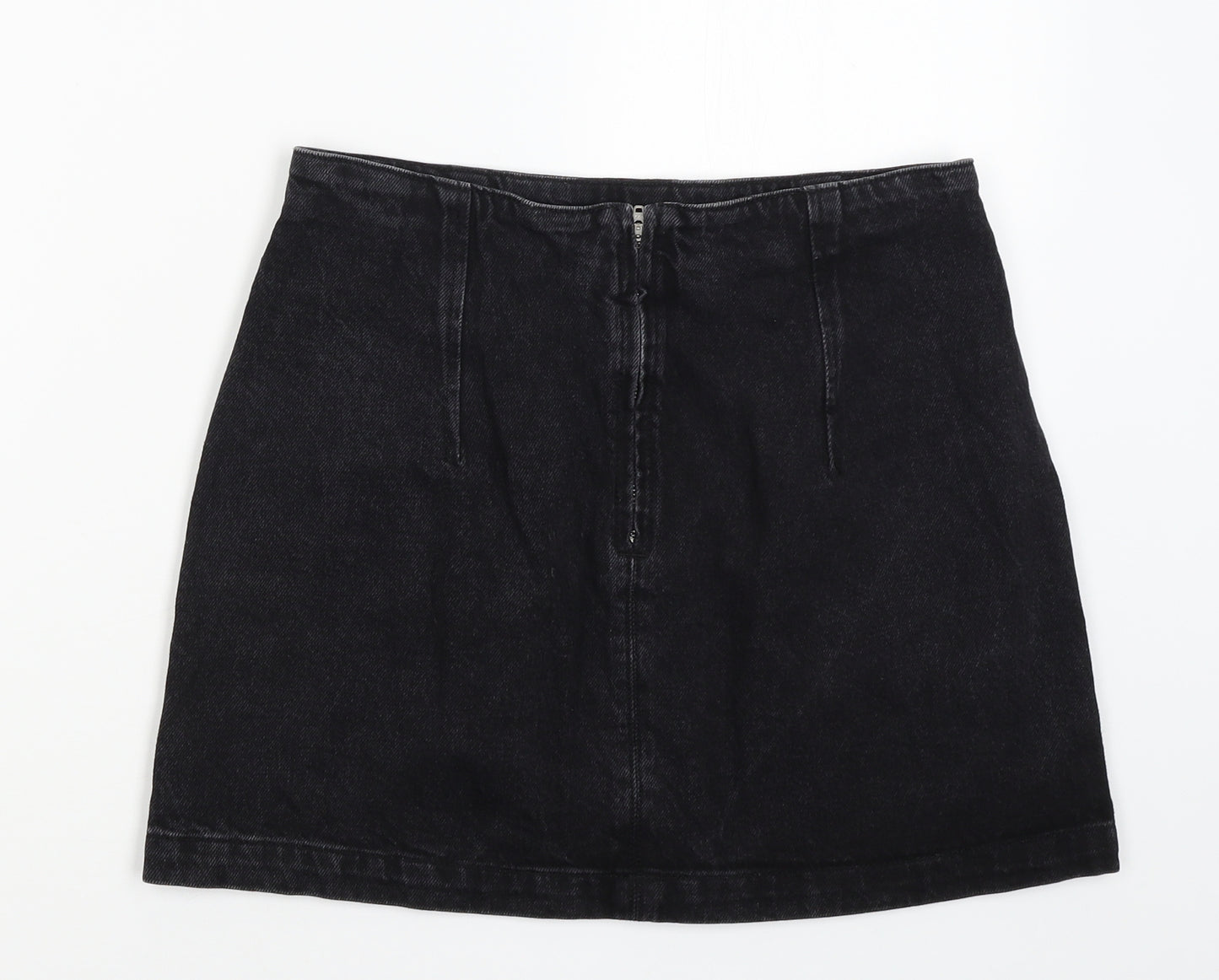 Topshop Womens Black   Straight & Pencil Skirt Size 12