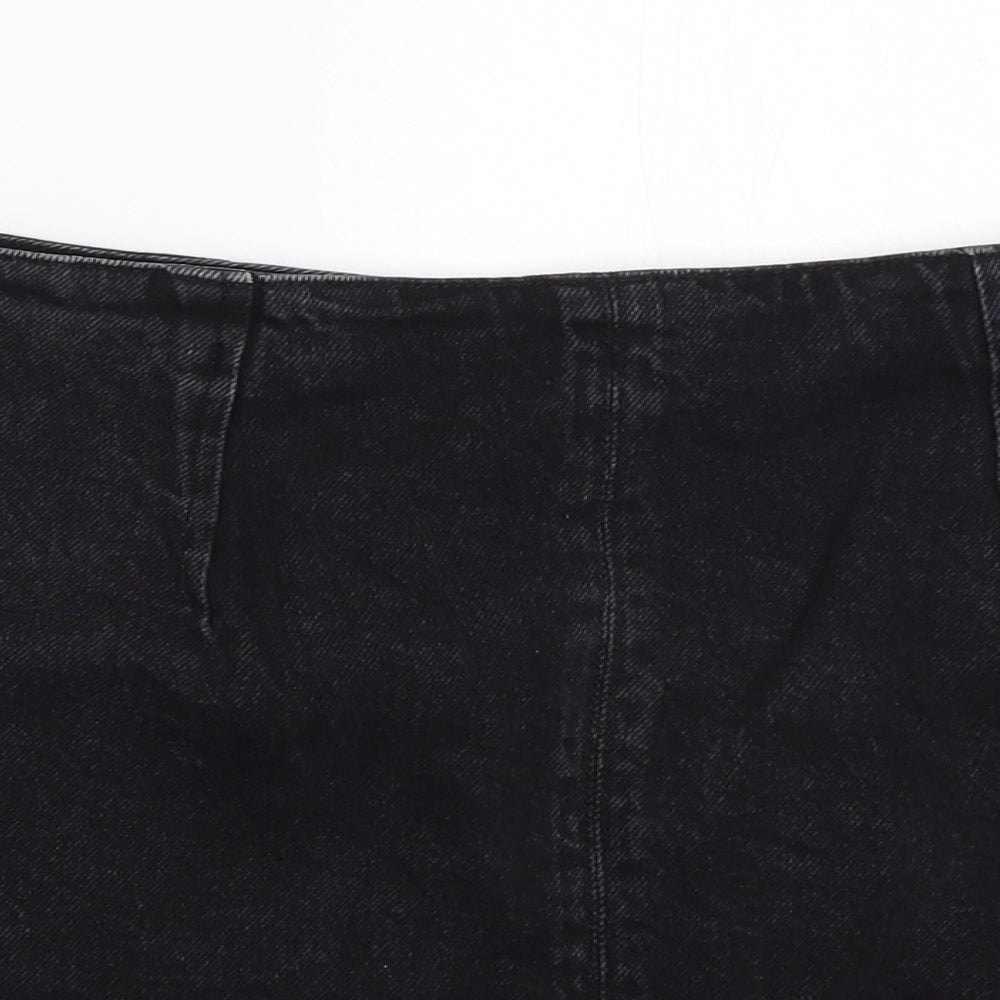 Topshop Womens Black   Straight & Pencil Skirt Size 12