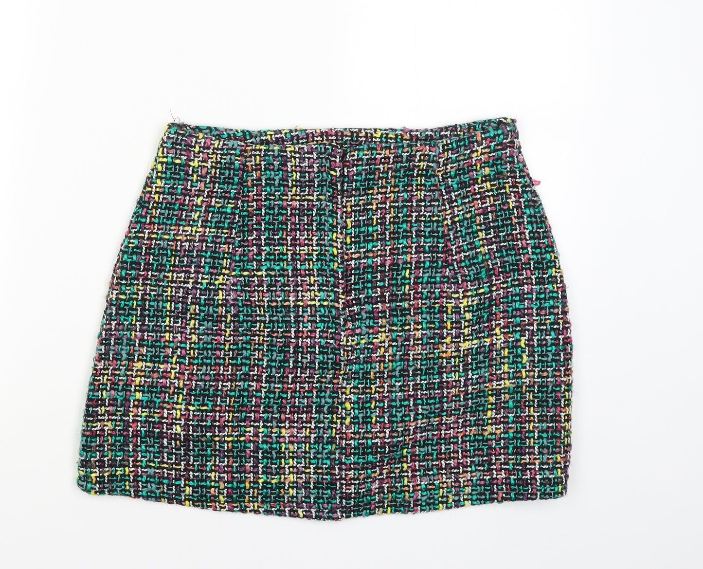 Primark Womens Multicoloured   Straight & Pencil Skirt Size 12