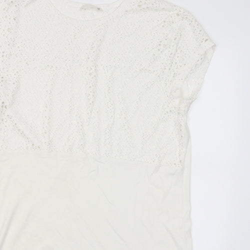 ST Womens White   Basic Blouse Size L