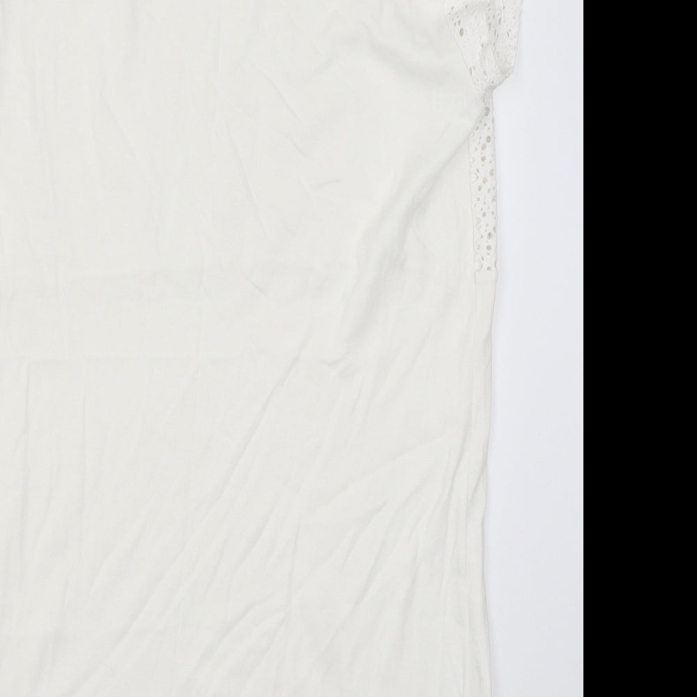 ST Womens White   Basic Blouse Size L