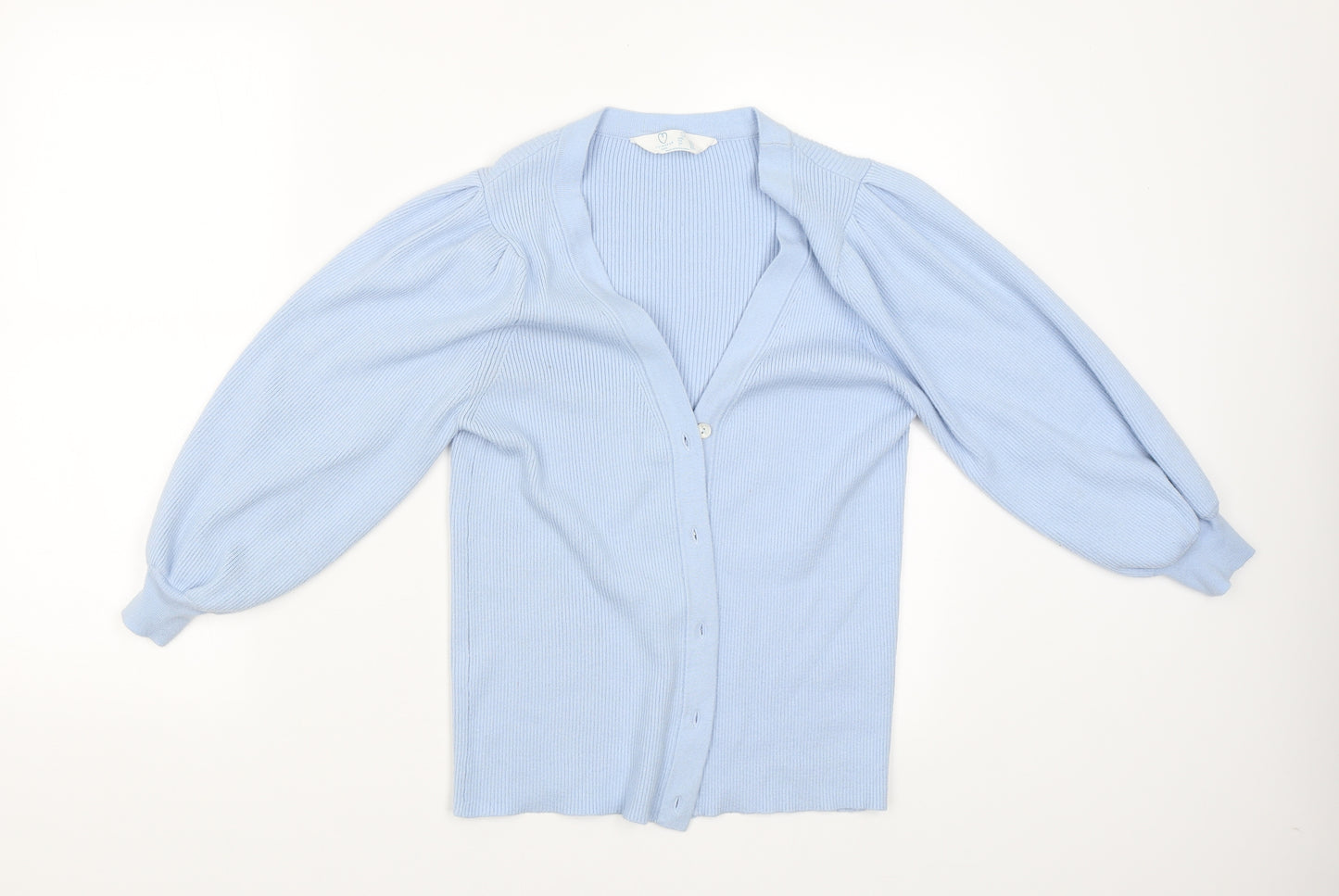Primark Womens Blue   Cardigan Jumper Size 14