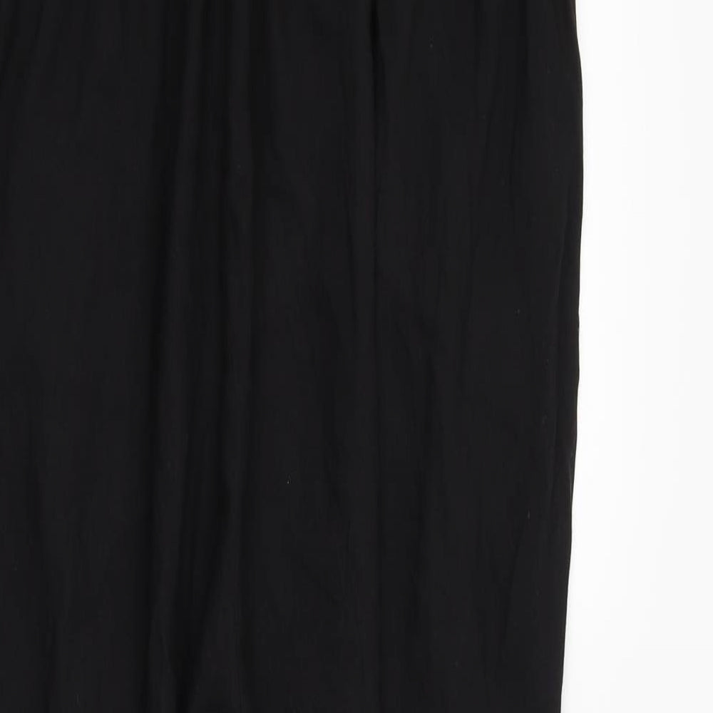 Peacocks Womens Black   Bodysuit One-Piece Size 16