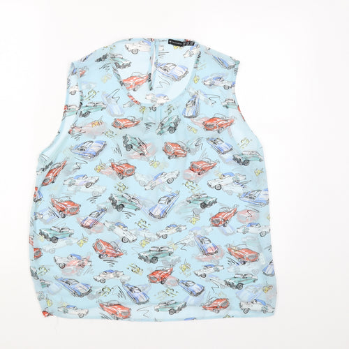 Atmosphere Womens Blue   Tank Dress  Size 14