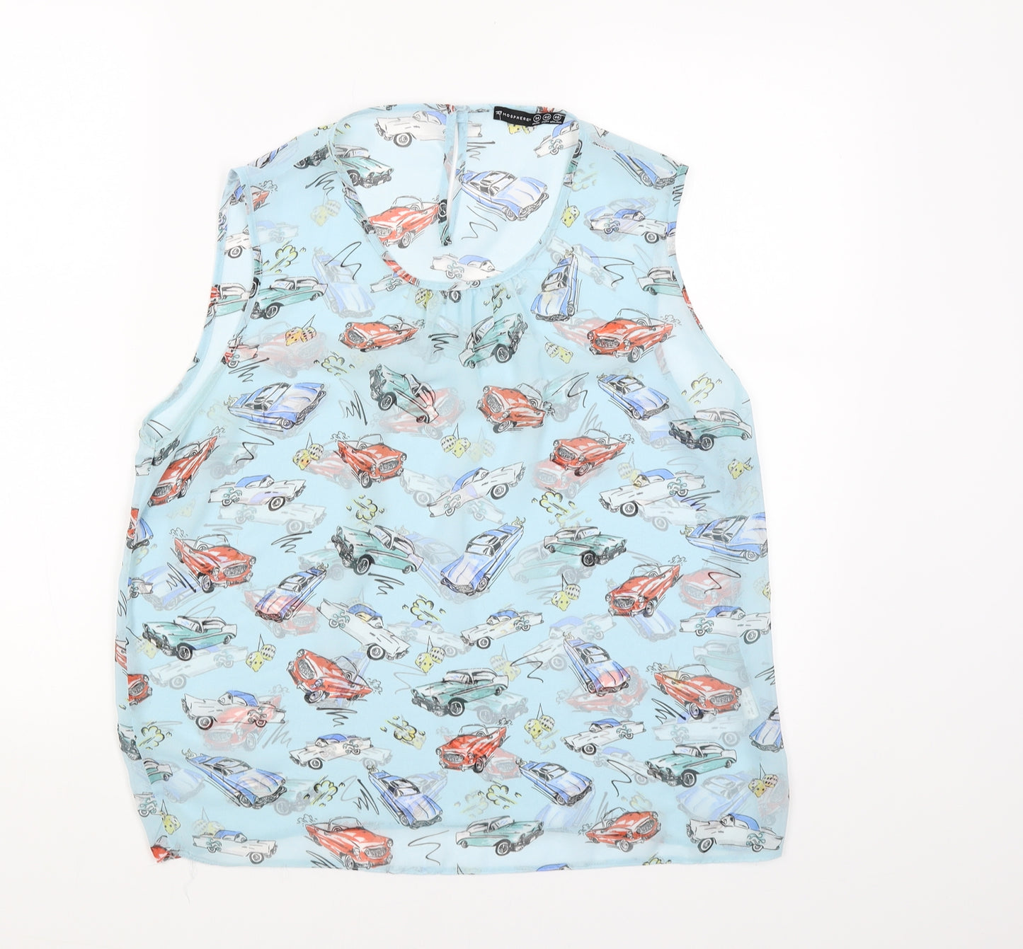 Atmosphere Womens Blue   Tank Dress  Size 14