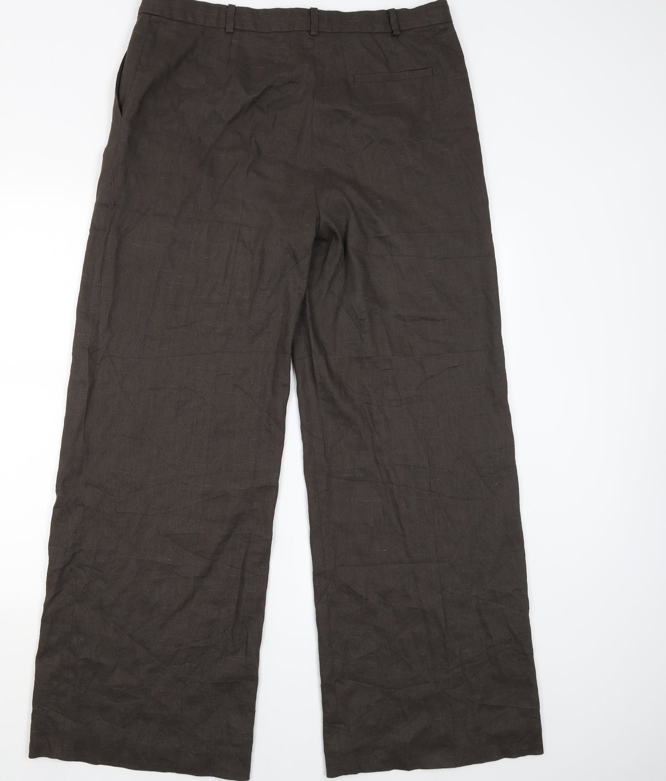 Modern Rarity Womens Brown   Trousers  Size 16 L29 in